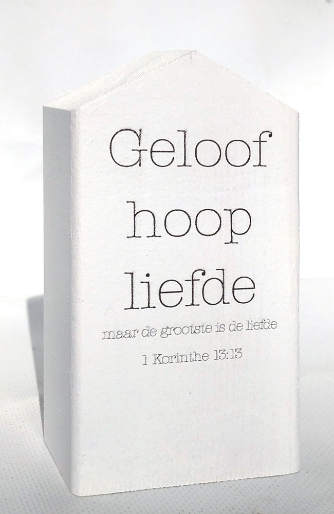 Geloof hoop liefde