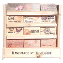 Display voor 12x5 magneten hout