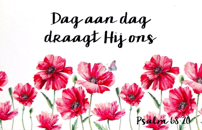 Dag aan dag draagt Hij ons Psalm 68:20