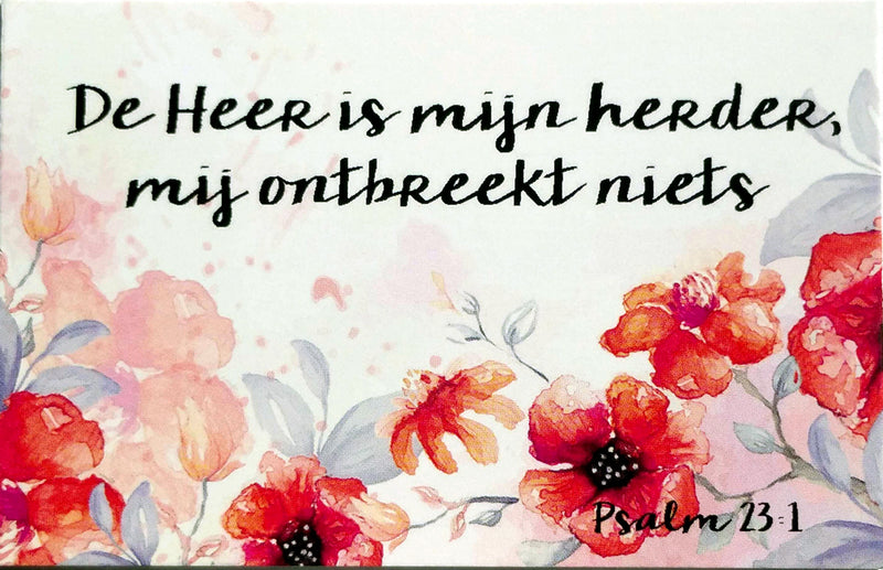 De Heer is mijn Herder Psalm 23:1