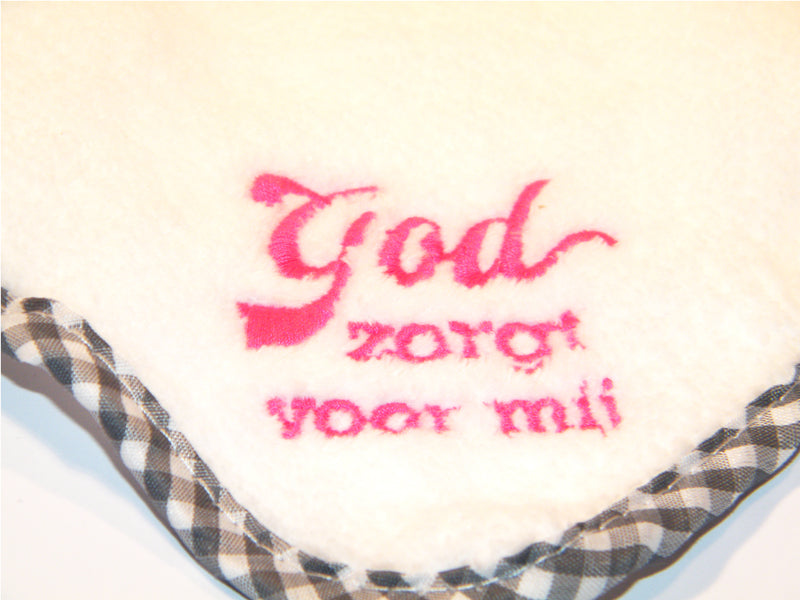 God zorgt voor mij roze