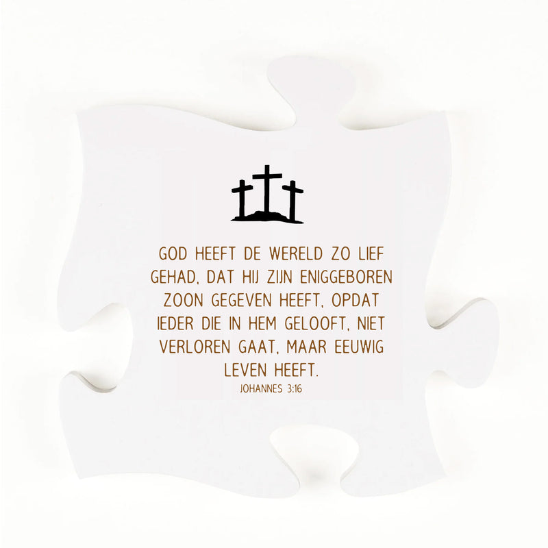 God had de wererd zo lief Joh 3:15