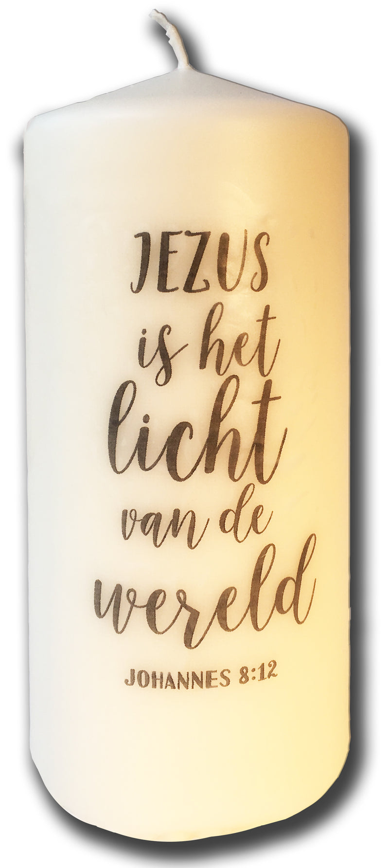 Jezus is het licht van de wereld Hndlttr