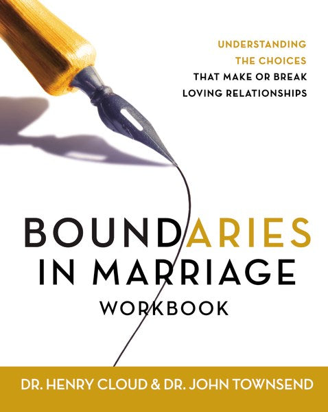 Boundaries In Marriage Workbook