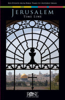 Jerusalem Time Line Pamphlet (Pack Of 5)