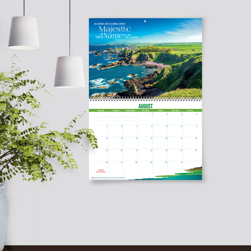 Inspirational Coastal Calendar 2024