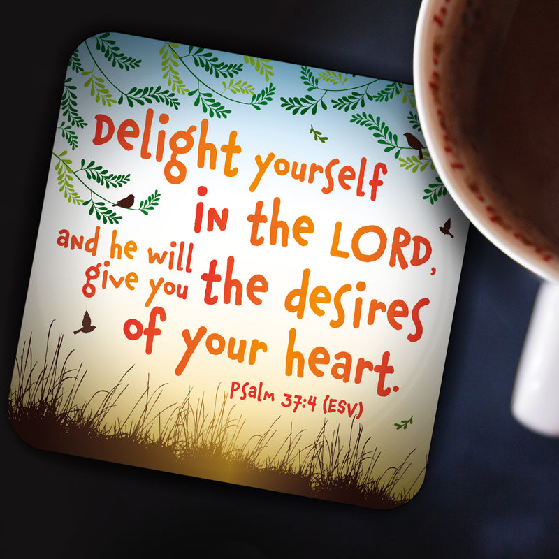 Delight yourself in the Lord coaster