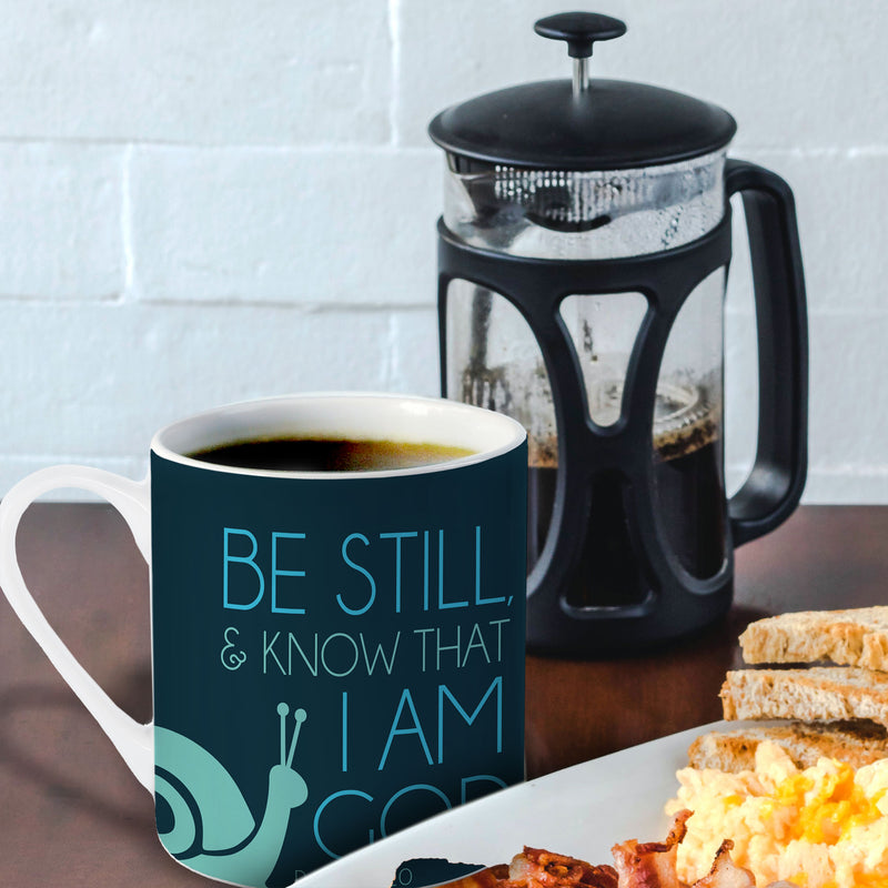 Be Still (snail) Mug & Gift box