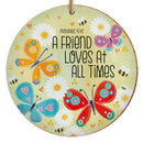 Een vriend houdt van hangende decoratie