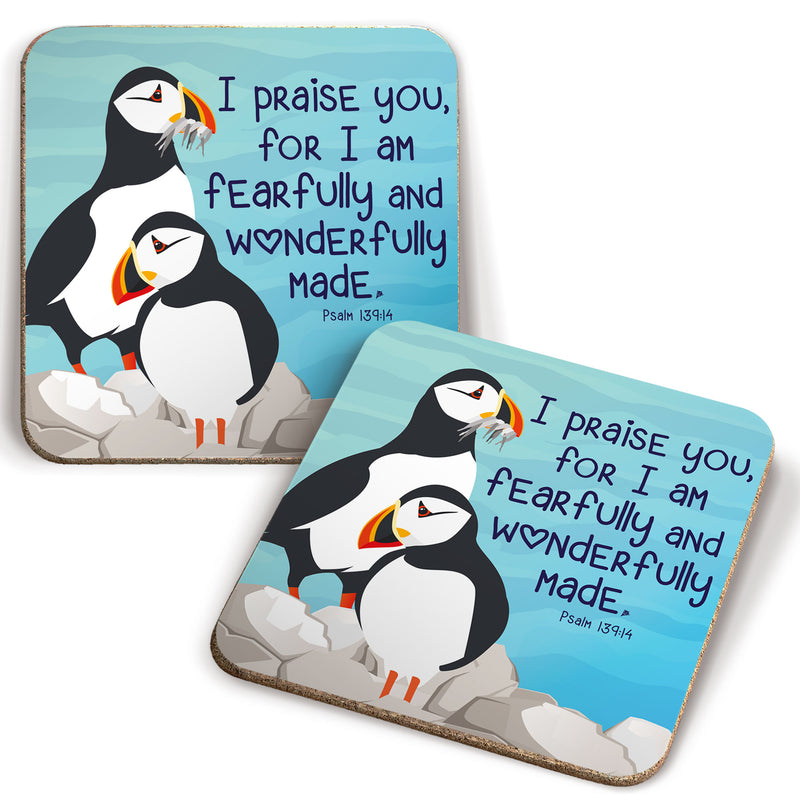 Fearfully and wonderfully made coaster