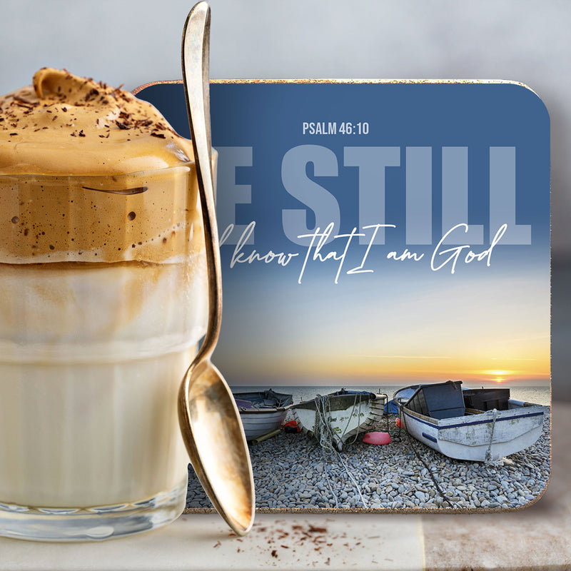 Be still (boats) coaster