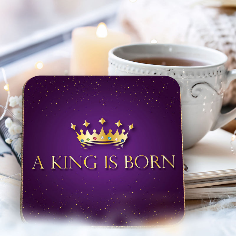 A King is born coaster