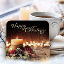 Kerstkaars onderzetter