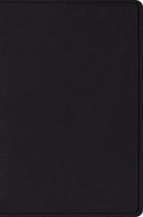 ESV Verse-By-Verse Reference Bible-Black Top Grain Leather 