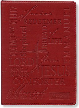 Names of Jesus - Burgundy