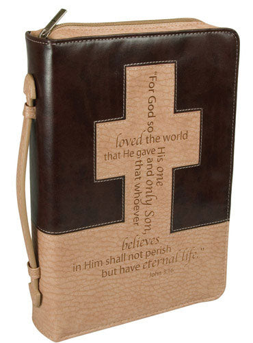 John 3:16 - Brown/Tan