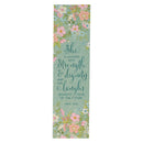 Strength and Dignity Teal Floral