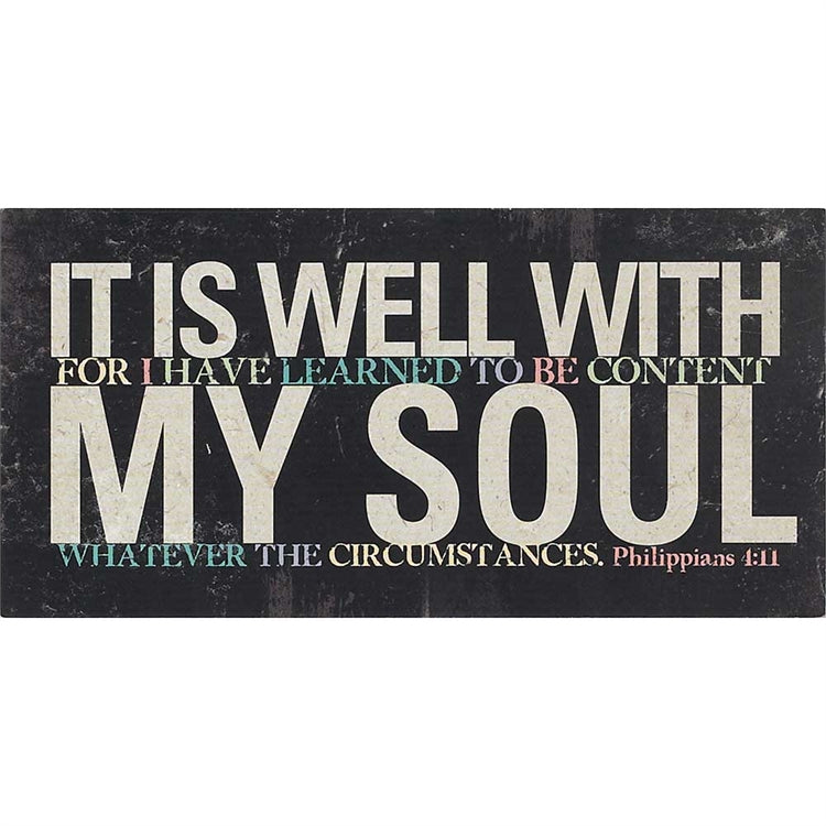 It is well with my soul