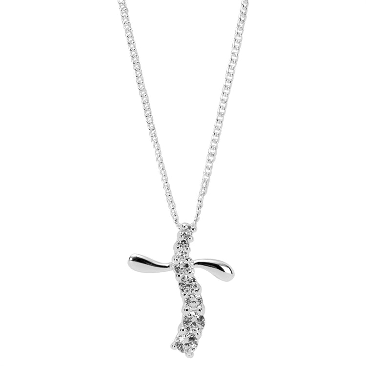 Journey cubic zirconia cross 