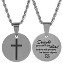 Delight yourself in the Lord -  2 cm