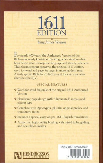 KJV Bible-1611 Edition