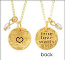 True love waits - Pendant and bead