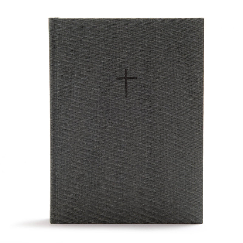 CSB Apologetics Study Bible-Charcoal Cloth Over Board Indexed