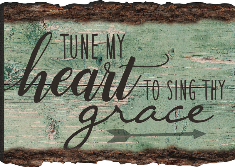 Tune my heart to sing thy grace