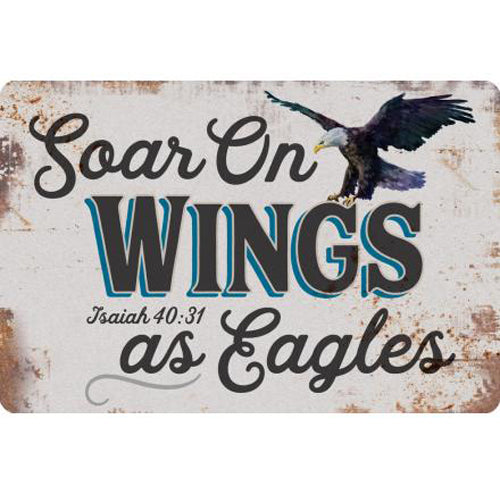 Soar on wings as eagles