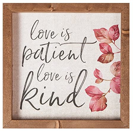 Love is patient love is kind