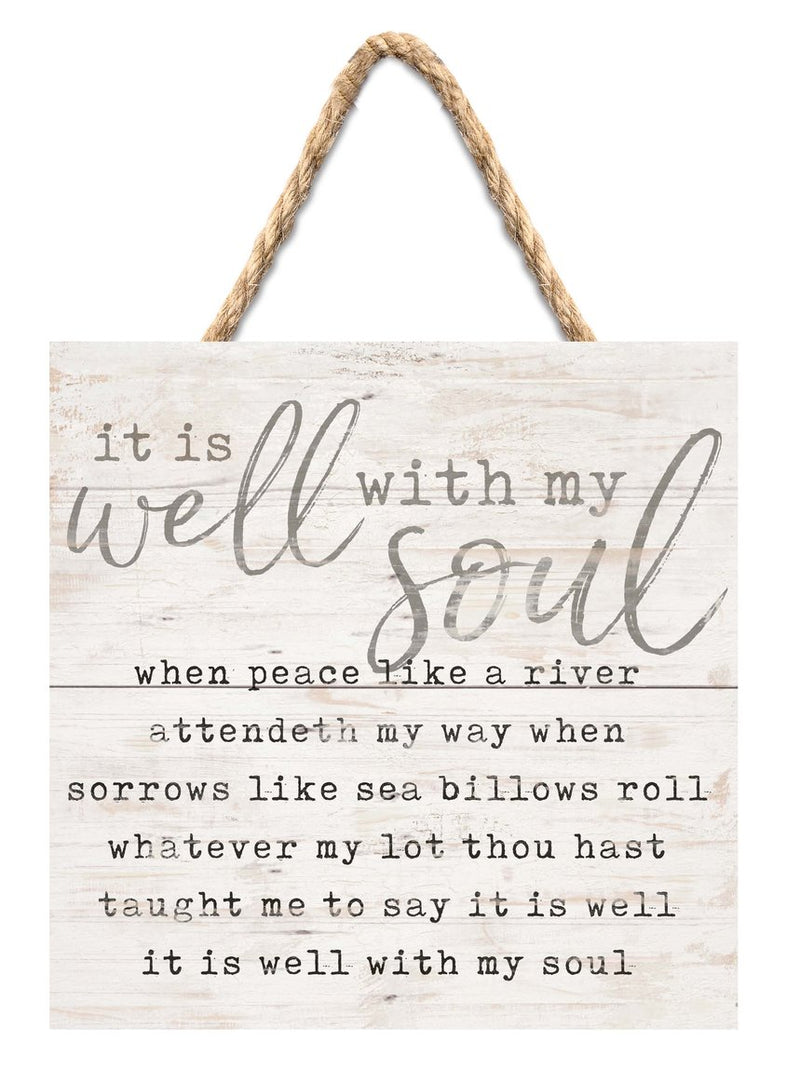 It is well with my soul