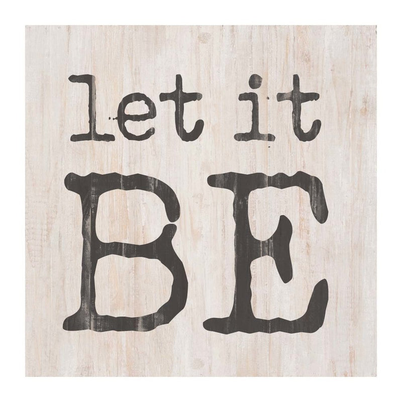 Let it be