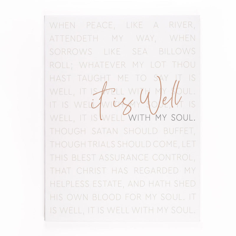 It is well with my soul