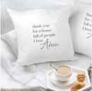 Bedankt voor een huis vol mensen IL