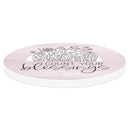 Tel je zegeningen ronde onderzetter