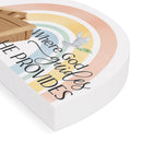 Waar God leidt, voorziet Hij in regenboogkleuren