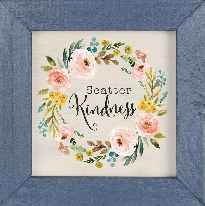 Scatter kindness - Framed