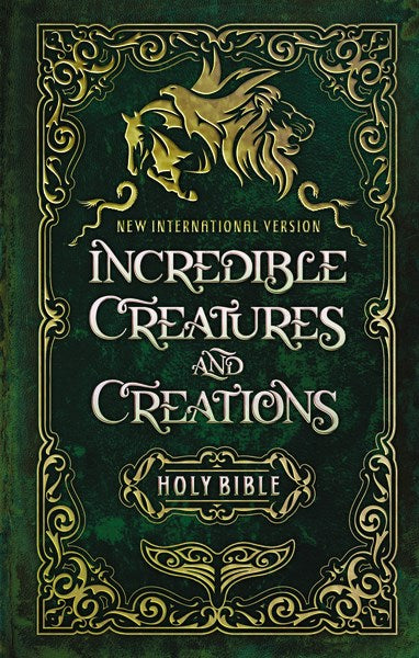 NIV Incredible Creatures And Creations Holy Bible-Hardcover 