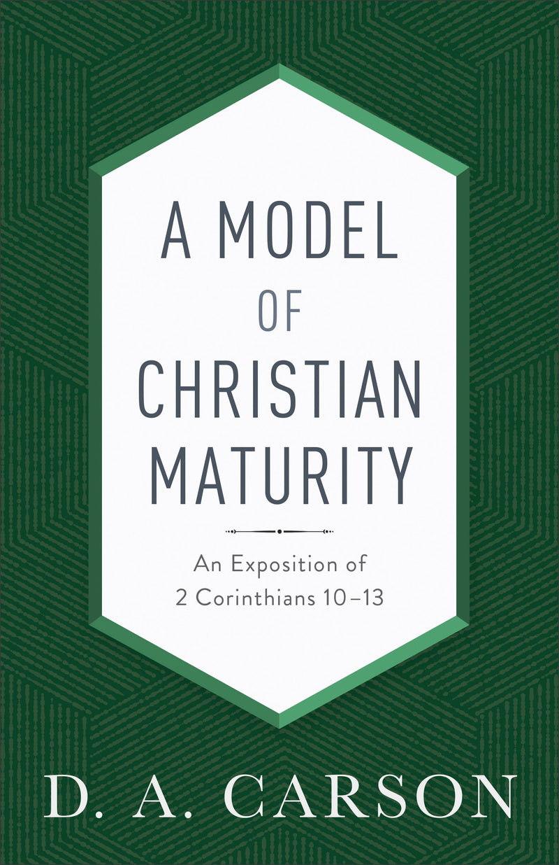 A Model Of Christian Maturity 