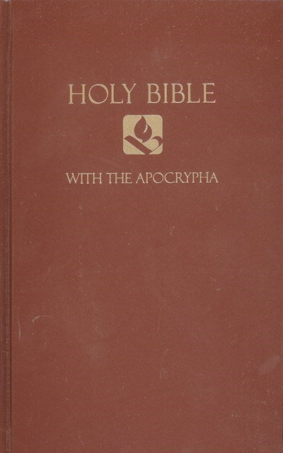 NRSV Pew Bible w/Apocrypha-Brown Hardcover