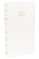 KJV Vest Pocket New Testament-White Leathersoft