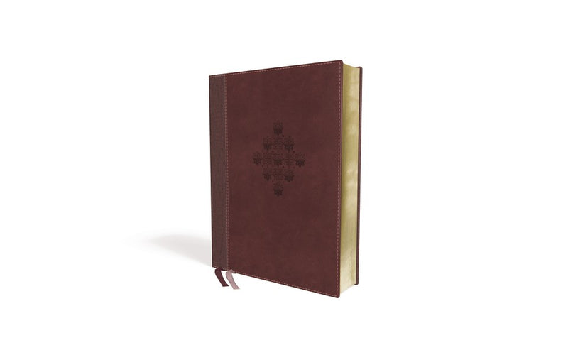 NRSV Journal The Word Bible (Comfort Print)-Burgundy Leathersoft