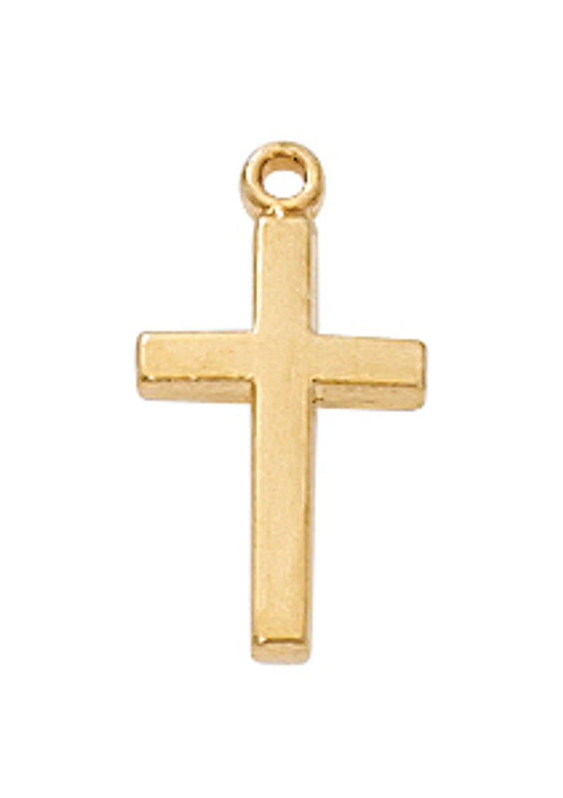 Cross 1,3 cm double in giftbox