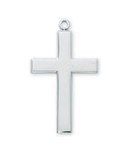 Cross silver 3x2cm in giftbox