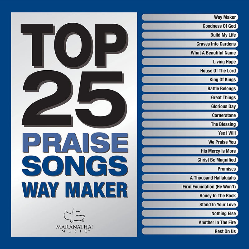 Top 25 Praise Songs: Way Maker (2 CD)