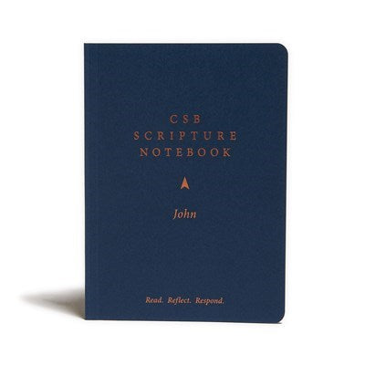 CSB Scripture Notebook: John-Softcover