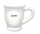 Love pedestal mug