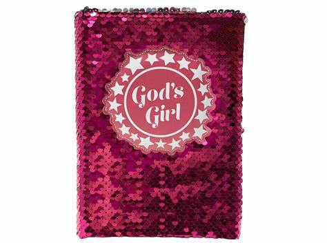 God’s Girl Sequin Journal