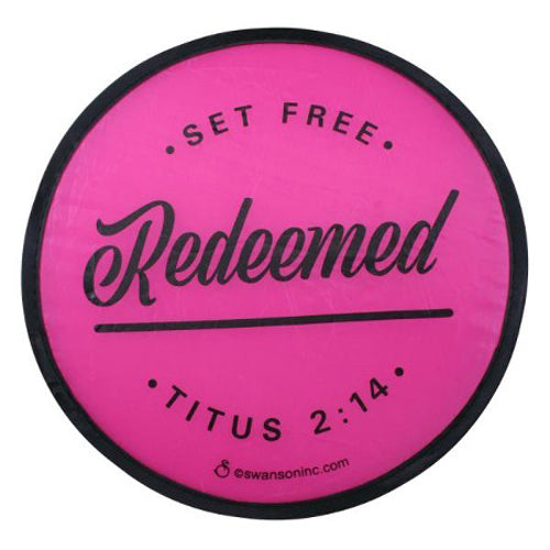 Redeemed - Frisbee/Hand fan