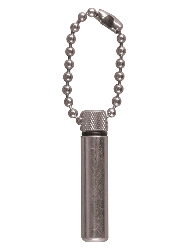 Silver Oil Vial (keychain)